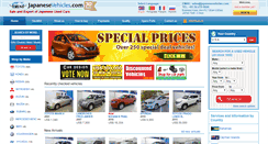 Desktop Screenshot of japanesevehicles.com